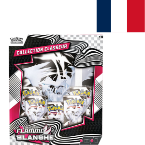 Pokémon JCC Ecarlate & Violet Flamme Blanche Collection Classeur