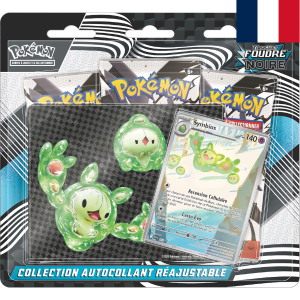 Pokémon JCC Ecarlate & Violet Foudre Noir Collection Autocollant Réajustable Symbios