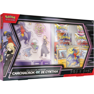 Pokémon JCC: Coffret Premium Carchacrok EX de Cynthia