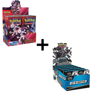 Pokémon JCC EV 10 Display Rivalités Destinées + Display Booster Bundle 10.5 Foudre Noir