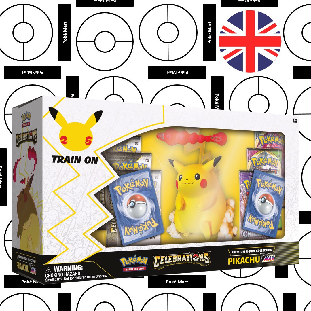 Pokémon 25ème Anniversaire Célébrations Collection Figure Pikachu VMAX Pokemart.be