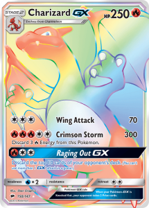 Ombres brûlantes Charizard GX 150/147