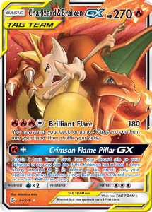 Cosmic Eclipse Charizard & Braixen GX 22/236