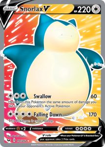 Snorlax V 197/202